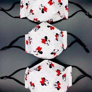 Girls Minnie mousse face mask